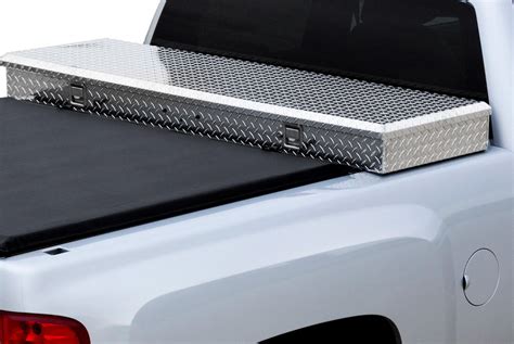 metal bed cover in tool box|retractable bed cover with toolbox.